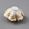 Porcelain Rose Candle Holders AJEW-WH0323-21B-2