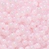 Imitation Jade Glass Seed Beads SEED-C001-02C-01-3