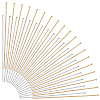 300Pcs 2 Styles 304 Stainless Steel Flat Head Pins STAS-ME0003-15-1