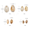 4 Style Natural Mixed Cowrie Shell Beads BSHE-FS0001-01-2