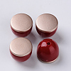 Opaque Acrylic Beads SACR-N007-15-2