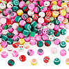 180Pcs 9 Colors Fruits Theme Handmade Polymer Clay Beads CLAY-TA0001-94-3