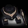 Alloy Rhinestone Jewelry Sets FS-WGB897F-01-1