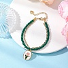 Natural Malaysia Jade Multi-strand Bracelets BJEW-JB12439-02-1