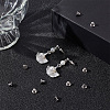 12Pcs Brass Ear Nuts KK-BBC0016-30P-4