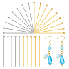 30Pcs 2 Colors 925 Sterling Silver Ball Head Pins STER-AR0001-15-1