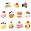 44Pcs 11 Styles Cake Miniature Ornaments DJEW-CJ0001-29-1