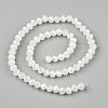 Electroplate Glass Beads Strands X-EGLA-A034-J4mm-A01-3