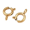 304 Stainless Steel Spring Ring Clasps STAS-B095-05D-G-2
