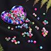 300Pcs 10 Colors Baking Painted Crackle Glass Bead Strands CCG-SZ0001-06-6