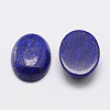 Dyed Oval Natural Lapis Lazuli Cabochons X-G-K020-40x30mm-02-2