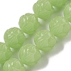 Synthetic Coral Carved Beads Strands CORA-C003-01E-1