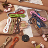 20 Strands 20 Colors Flat Imitation Leather Cord WL-TA0001-01-7