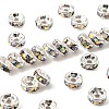Brass Rhinestone Spacer Beads RB-A014-Z5mm-28S-NF-1