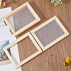 Wooden Paper Making DIY-WH0304-785-5