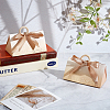 30Pcs Triangle Paper Wedding Candy Gift Boxes CON-GO0001-14-4