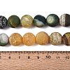 Natural Weathered Agate Beads Strands G-Q606-42B-D03-5