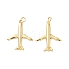 Rack Plating Brass Pendants KK-C004-06G-2