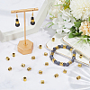 72Pcs 12 Styles Tibetan Style Zinc Alloy European Beads FIND-SC0022-49AG-4