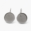 Tarnish Resistant 304 Stainless Steel Leverback Earring Findings LS-STAS-L253-005B-P-2