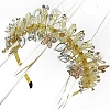 Natural Electroplated Crystal Hair Bands PW-WG7316B-14-1