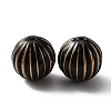 Plating Acrylic Beads KY-WH0046-04I-2