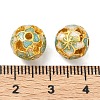 Alloy Enamel Beads ENAM-B037-07G-01-3
