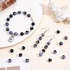 3 Strands Natural Fire Crackle Agate Beads Strands G-NB0003-46-2