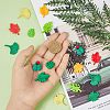 40Pcs 4 Sets Opaque Resin Cabochons CRES-HY0001-01-3