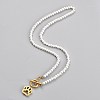 304 Stainless Steel Pendant Necklaces NJEW-B0001-12G-1