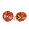 Christmas Handmade Lampwork Enamel Beads X1-LAMP-C020-03E-3