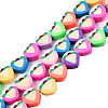 Handmade Polymer Clay Beads Strands CLAY-N008-080-1