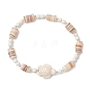 Synthetic Turquoise Beaded Stretch Bracelets BJEW-JB11911-02-2