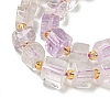 Natural Amethyst Beads Strands G-G053-B13-01A-4