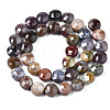 Natural Indian Agate Beads Strands X-G-S359-369-2