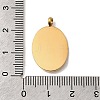 304 Stainless Steel Pendants STAS-B094-34G-3
