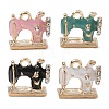 Alloy Enamel Pendants RB-CBAC700-04G-1