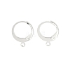 316L Surgical Stainless Steel Leverback Earring Findings STAS-F075-38S-1