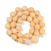 Natural Topaz Jade Beads Strands G-G182-B15-05-3