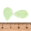 Imitation Jade Acrylic Pendants OACR-T030-27C-3