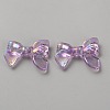 UV Plating Iridescent Transparent AB Color Plated Acrylic Beads TACR-WH0029-01G-1