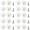 100 Bags ABS Plastic Imitation Pearl Rivet Studs DIY-GF0013-39-7