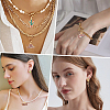 12Pcs 6 Styles Brass Enamel Charms KK-BBC0025-03-5