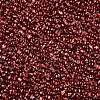 6/0 Baking Paint Transparent Glass Seed Beads SEED-N006-06D-3