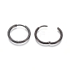 304 Stainless Steel Huggie Hoop Earrings LS-EJEW-F111A-20mm-B-3