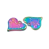 Ion Plating(IP) 304 Stainless Steel Pendants STAS-B031-32R-3