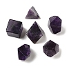 6Pcs Natural Amethyst Home Display Decorations G-L614-B01-1