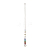 Glass Teardrop Window Hanging Suncatchers HJEW-JM00938-2