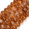 Hearted Natural Citrine Beads Strands GG-T002-A02-10mm-2