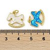 Rack Plating Brass Charms KK-U032-21G-3